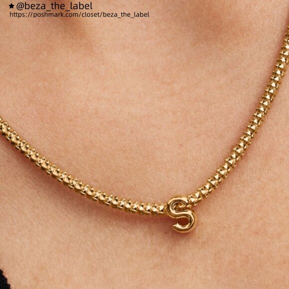 Pandora Letter S Alphabet Mini Charm|Pendant - Picture 2 of 2